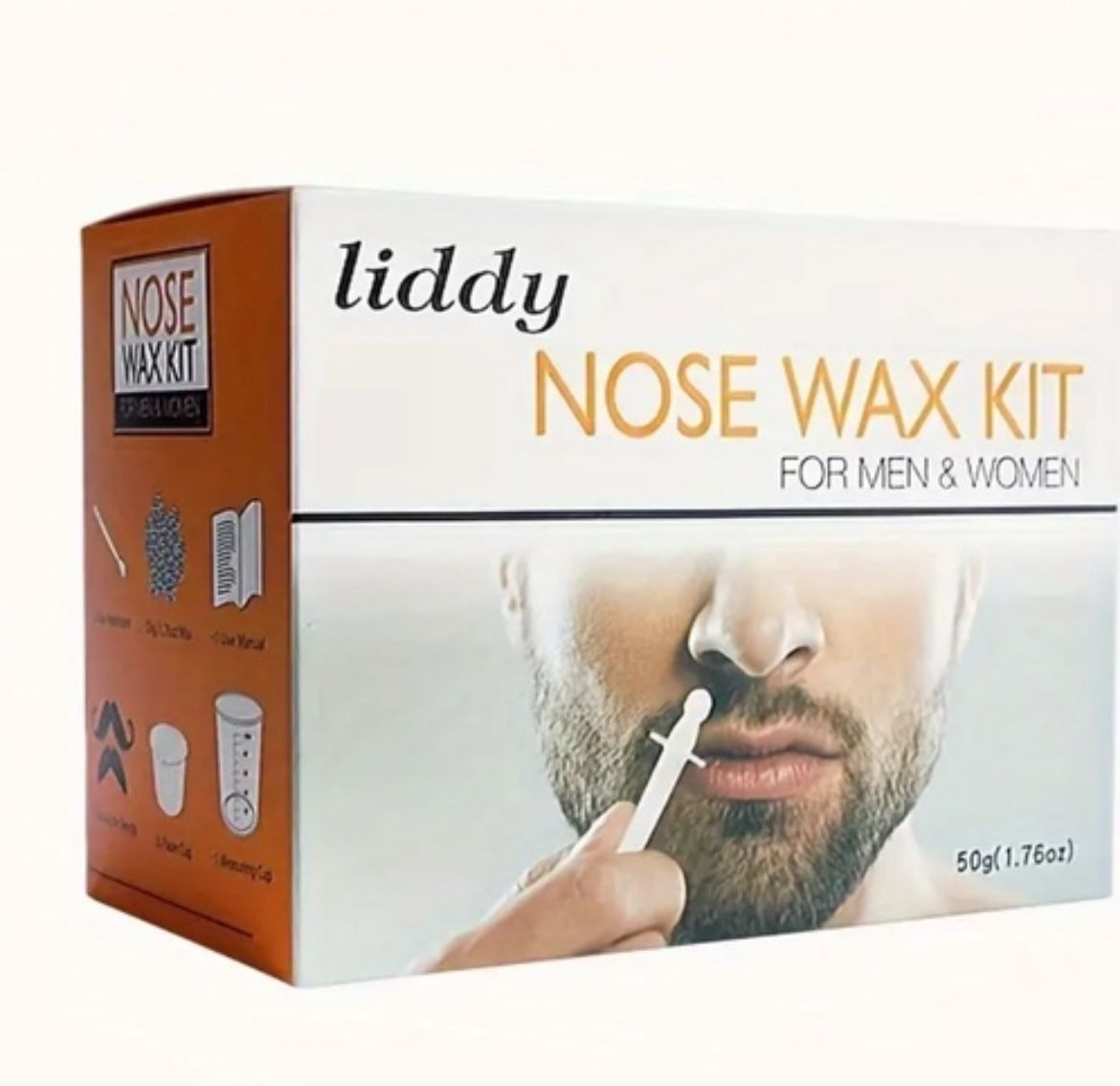 مجموعة شمع لإزالة شعر الأنف