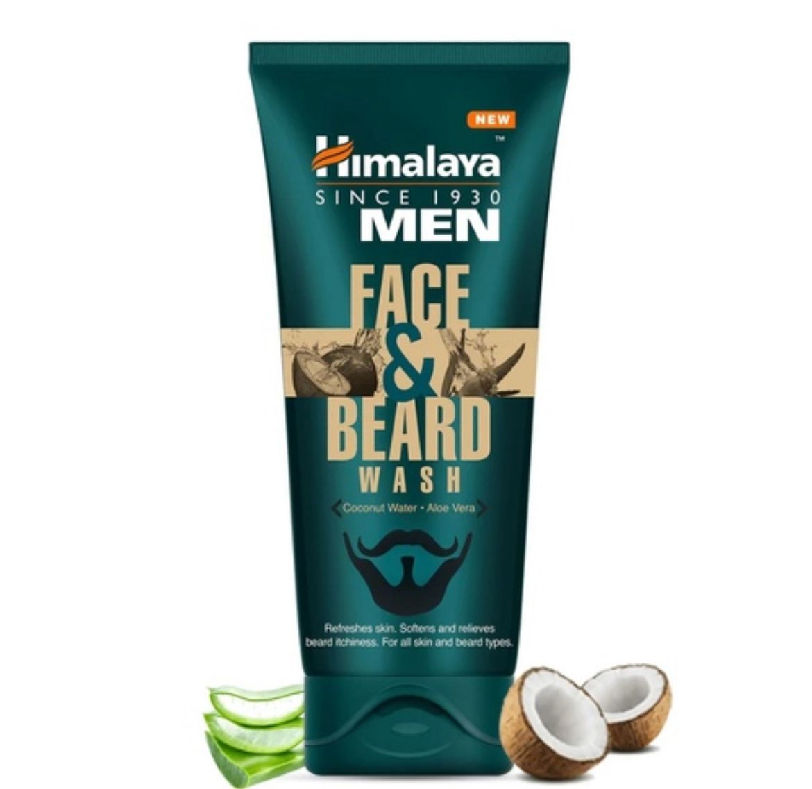 غسول الوجه واللحية والشنب جوز الهند 80 مل