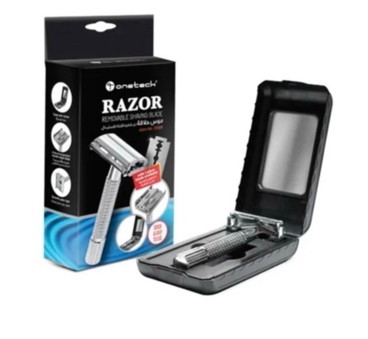 موس حلاقة مع شفرة قابلة للأستبدال