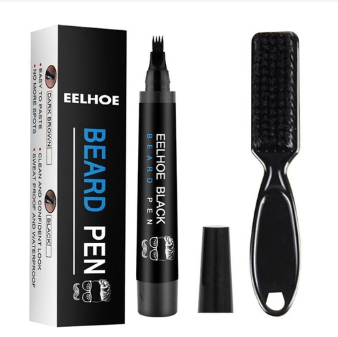 قلم ومشط فراغات اللحيه والشنب